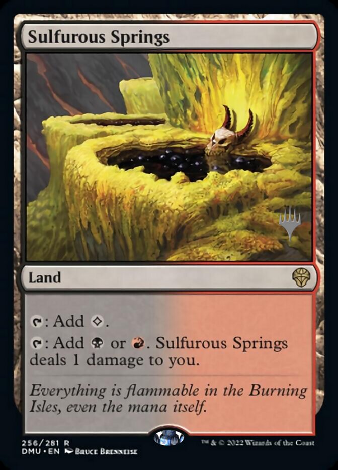 Sulfurous Springs (Promo Pack) [Dominaria United Promos] [Foil]