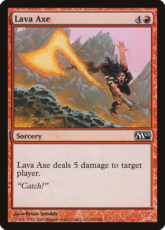 Lava Axe [Core Set 2010]