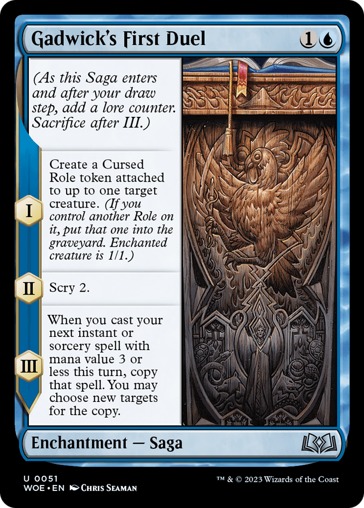 Gadwick's First Duel [Wilds of Eldraine] [Foil]