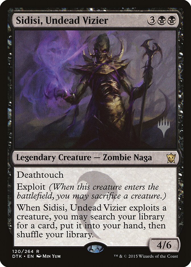 Sidisi, Undead Vizier (Promo Pack) [Dragons of Tarkir Promos] [Foil]