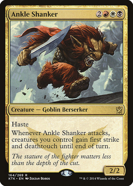 Ankle Shanker [Khans of Tarkir] [Foil]