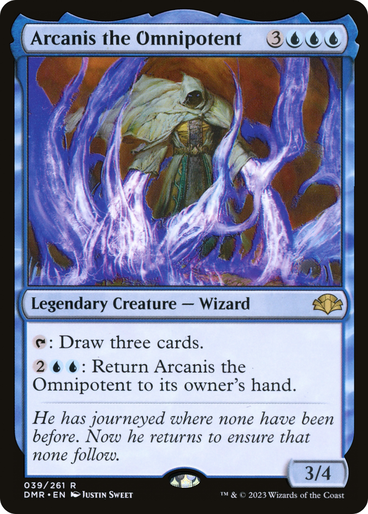 Arcanis the Omnipotent [Dominaria Remastered] [Foil]