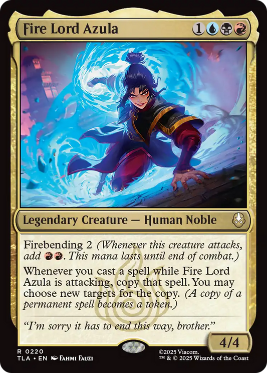Fire Lord Azula [Avatar: The Last Airbender] [Foil]