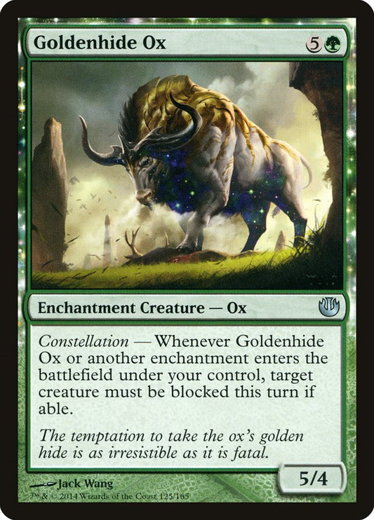 Goldenhide Ox [Journey into Nyx] [Foil]