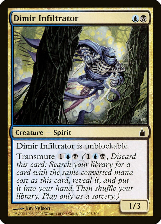 Dimir Infiltrator [Ravnica: City of Guilds] [Foil]