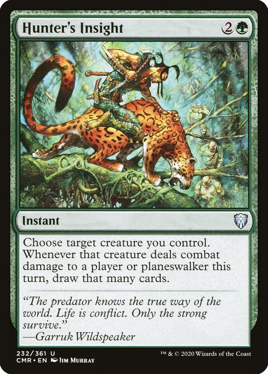 Hunter's Insight [Commander Legends] [Foil]