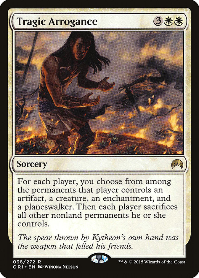 Tragic Arrogance [Magic Origins] [Foil]