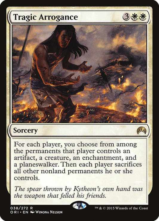 Tragic Arrogance [Magic Origins] [Foil]