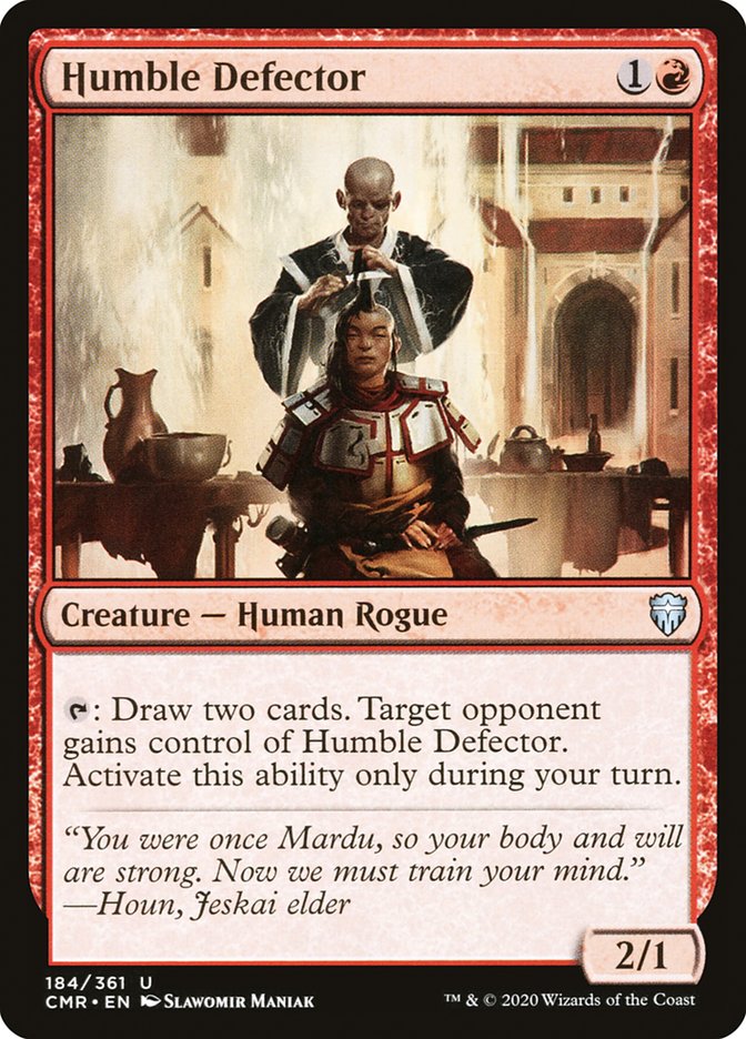 Humble Defector [Commander Legends] [Foil]