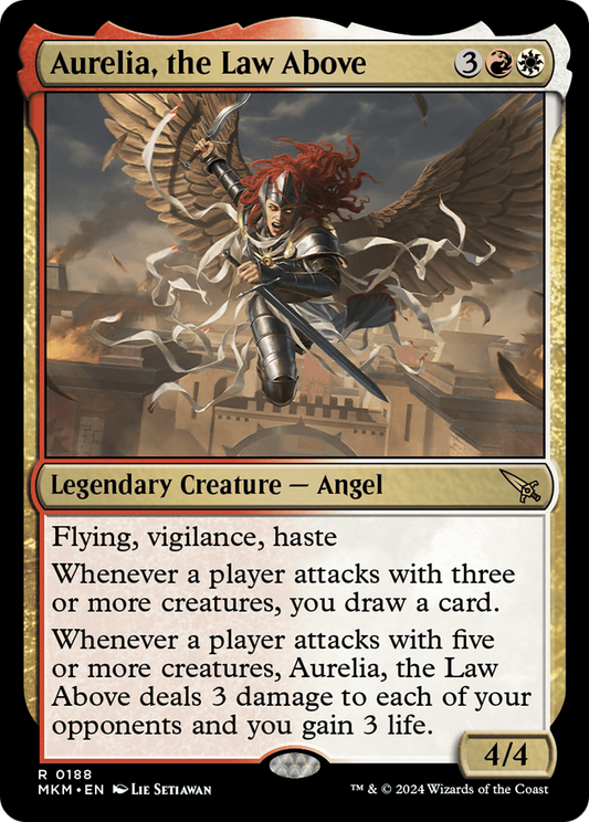Aurelia, the Law Above [Murders at Karlov Manor] [Foil]