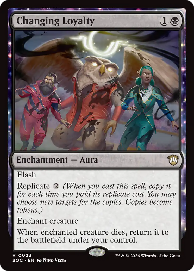 Changing Loyalty [Secrets of Strixhaven Commander] [Foil]