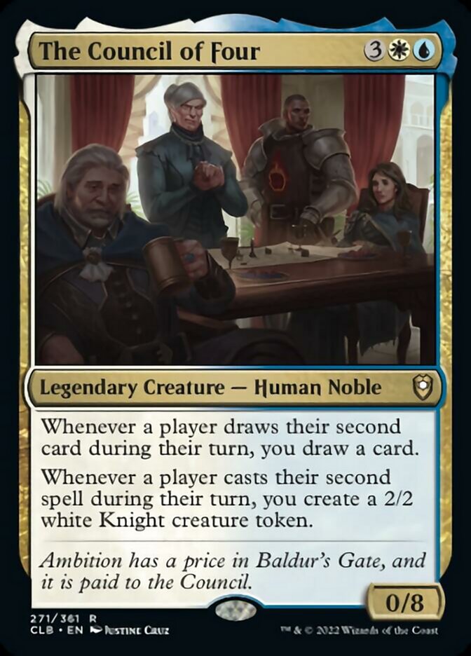 The Council of Four [Commander Legends: Battle for Baldur's Gate] [Foil]