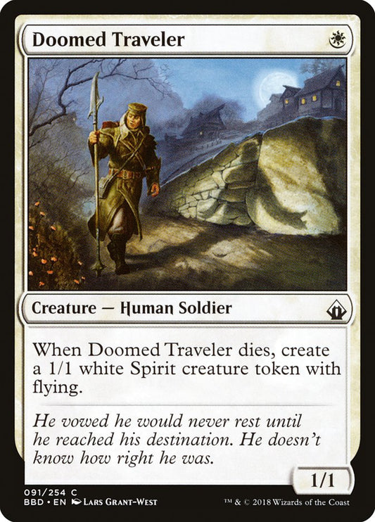 Doomed Traveler [Battlebond] [Foil]