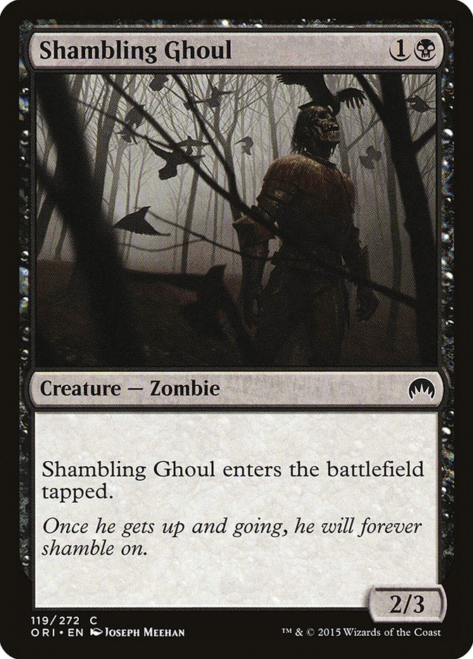 Shambling Ghoul [Magic Origins] [Foil]