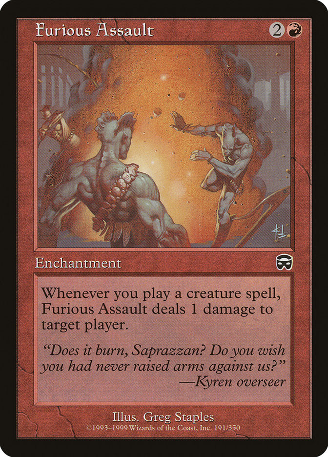 Furious Assault [Mercadian Masques] [Foil]