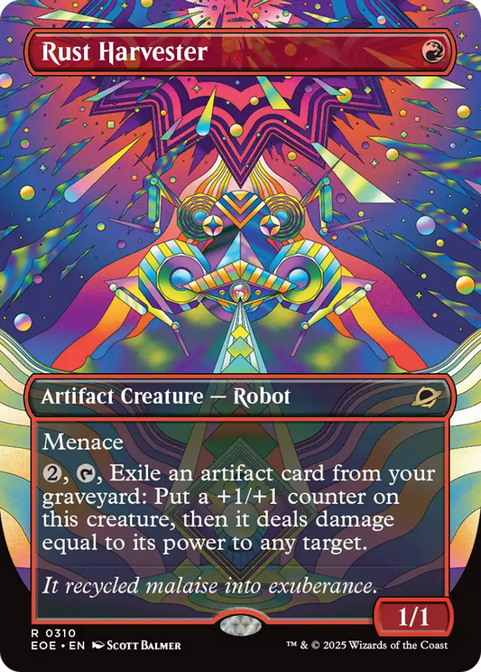 Rust Harvester (Borderless) [Edge of Eternities] [Foil]