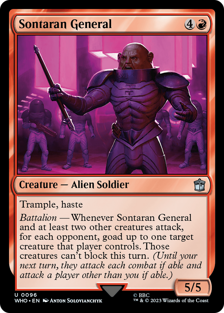 Sontaran General [Doctor Who] [Foil]
