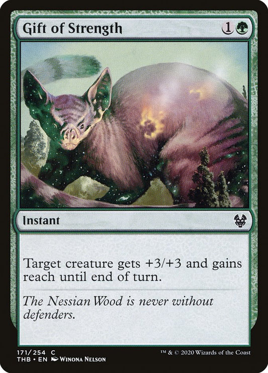 Gift of Strength [Theros Beyond Death] [Foil]