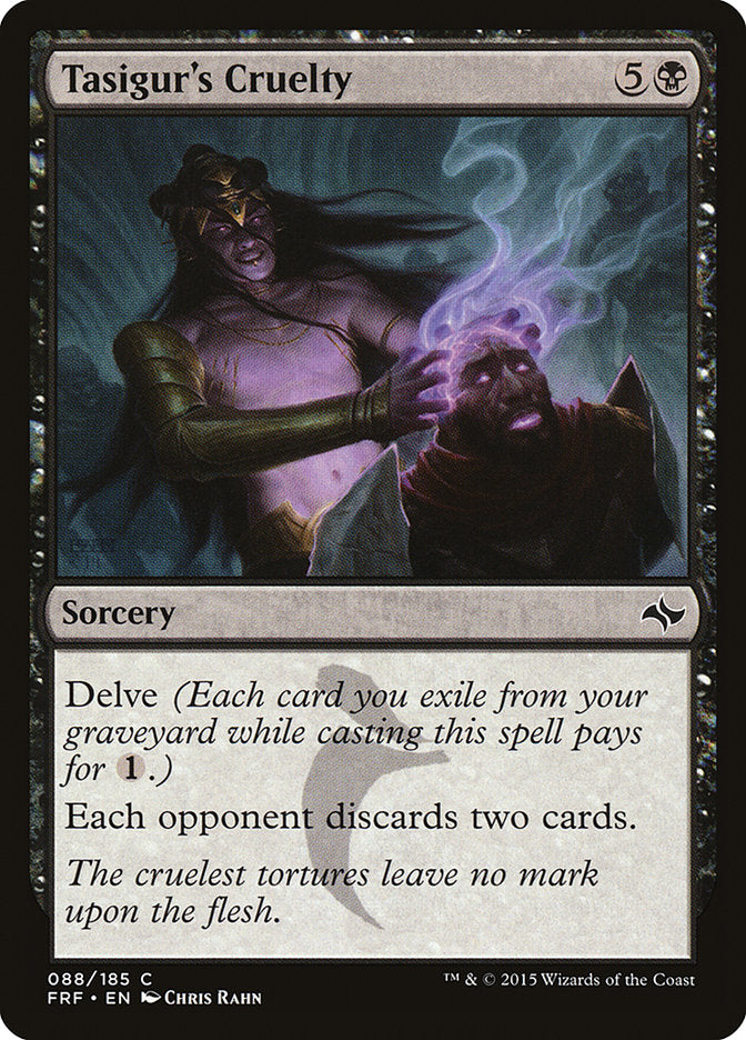 Tasigur's Cruelty [Fate Reforged] [Foil]