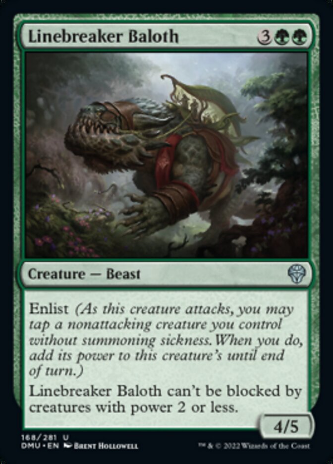 Linebreaker Baloth [Dominaria United] [Foil]