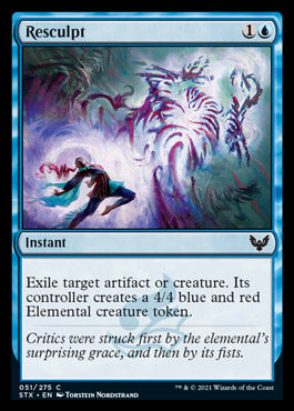 Resculpt [Strixhaven: School of Mages] [Foil]