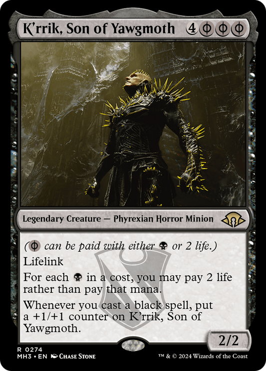 K'rrik, Son of Yawgmoth [Modern Horizons 3] [Foil]