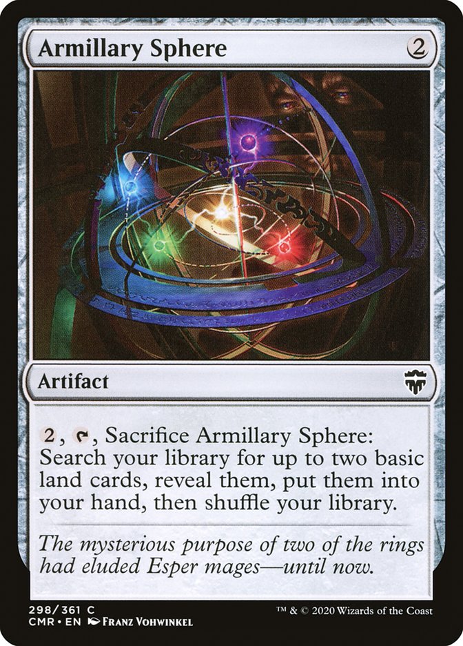 Armillary Sphere [Commander Legends] [Foil]