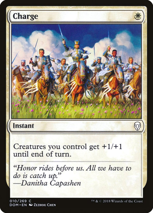 Charge [Dominaria] [Foil]