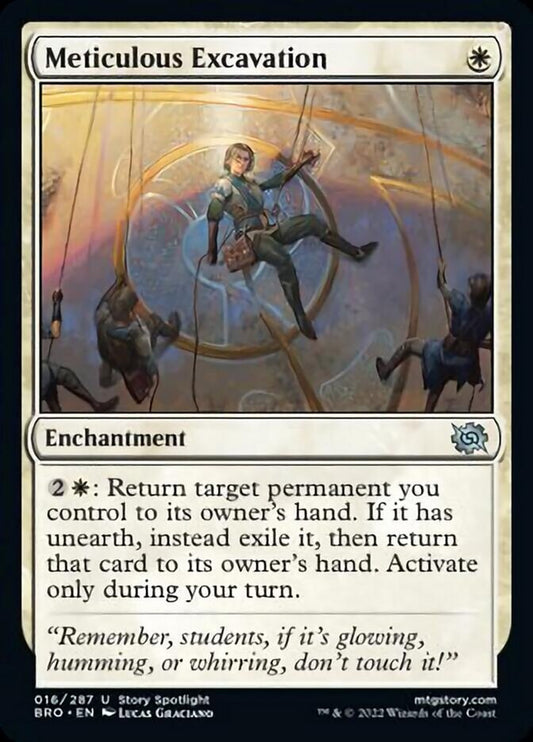 Meticulous Excavation [The Brothers' War] [Foil]