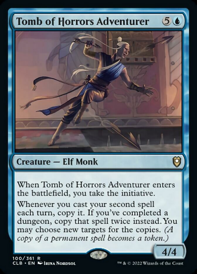 Tomb of Horrors Adventurer [Commander Legends: Battle for Baldur's Gate] [Foil]