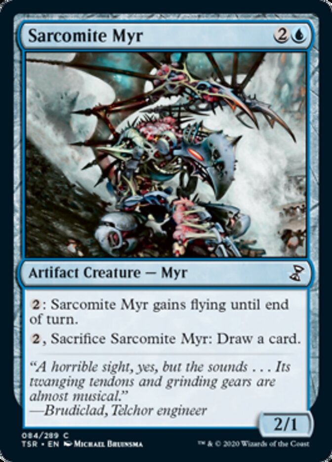 Sarcomite Myr [Time Spiral Remastered] [Foil]