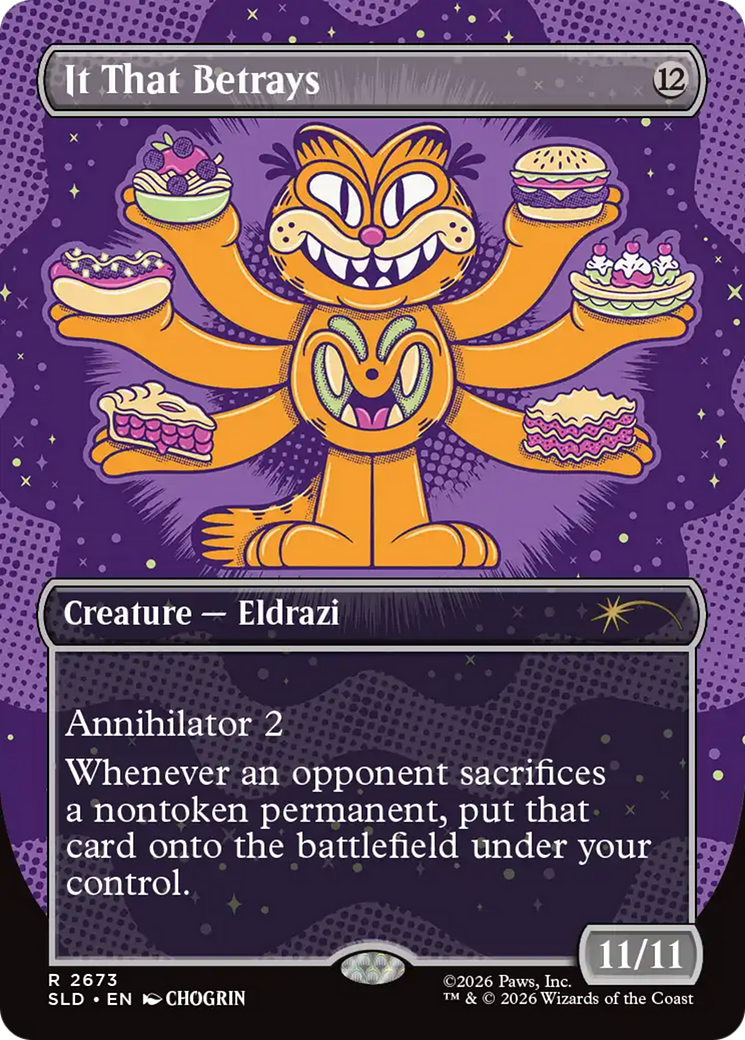 It That Betrays (2673) [Secret Lair Drop Series] [Foil]