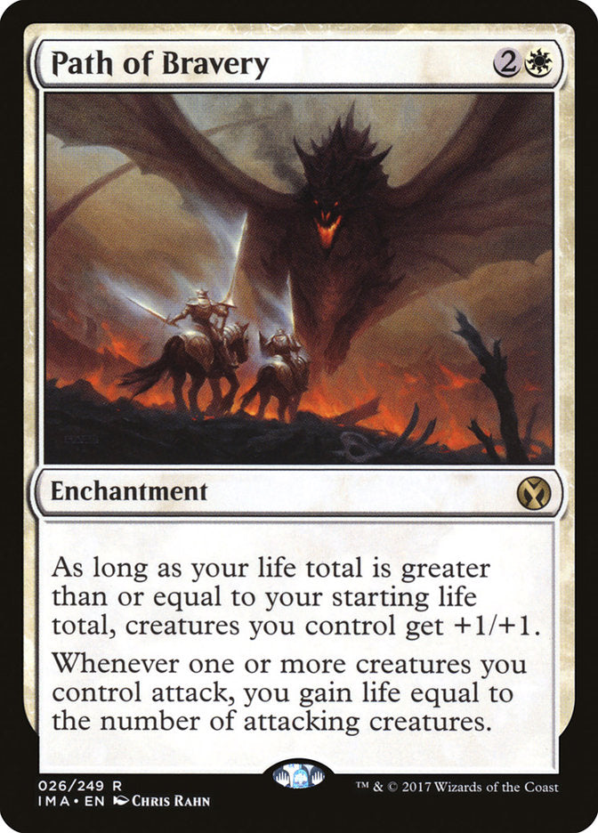Path of Bravery [Iconic Masters] [Foil]