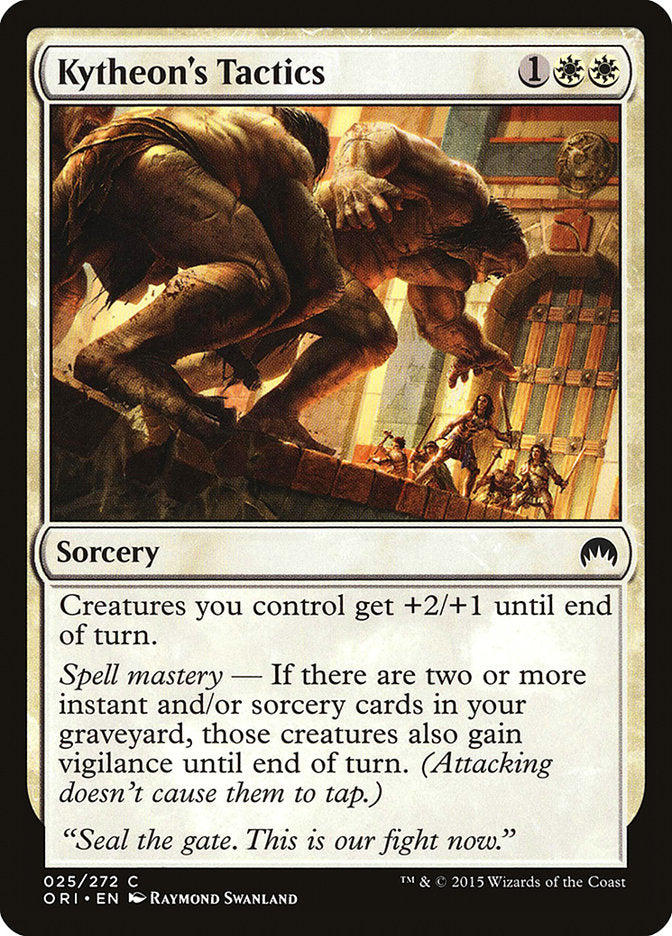 Kytheon's Tactics [Magic Origins] [Foil]