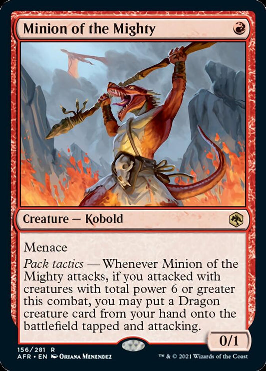 Minion of the Mighty [Dungeons & Dragons: Adventures in the Forgotten Realms] [Foil]