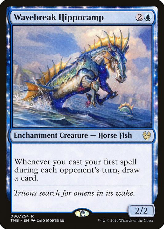 Wavebreak Hippocamp [Theros Beyond Death] [Foil]