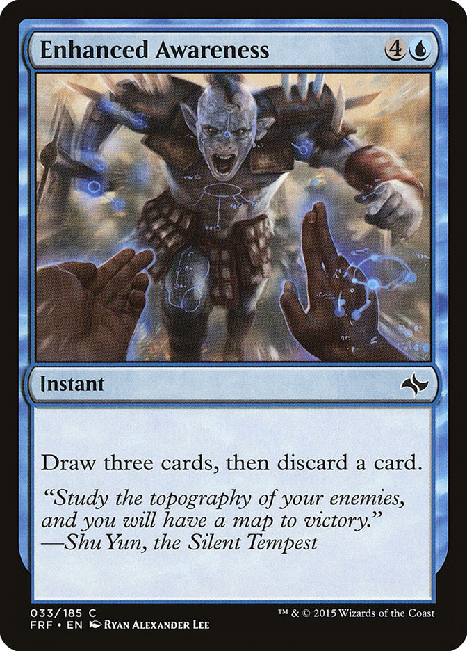 Enhanced Awareness [Fate Reforged] [Foil]
