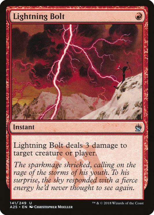Lightning Bolt [Masters 25] [Foil]