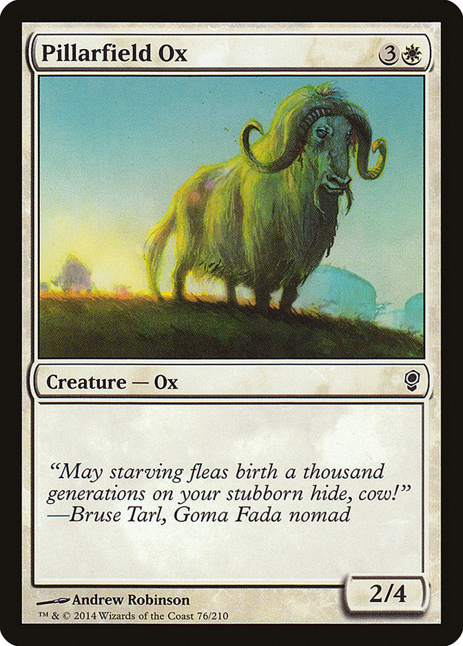 Pillarfield Ox [Conspiracy] [Foil]