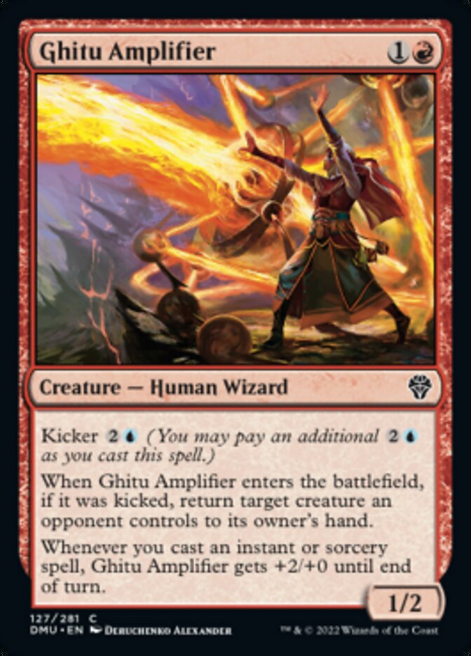 Ghitu Amplifier [Dominaria United] [Foil]