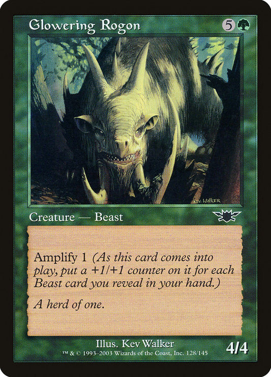 Glowering Rogon [Legions] [Foil]