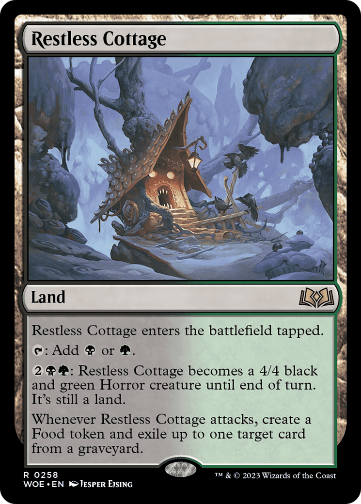 Restless Cottage [Wilds of Eldraine] [Foil]