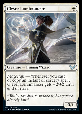 Clever Lumimancer [Strixhaven: School of Mages] [Foil]