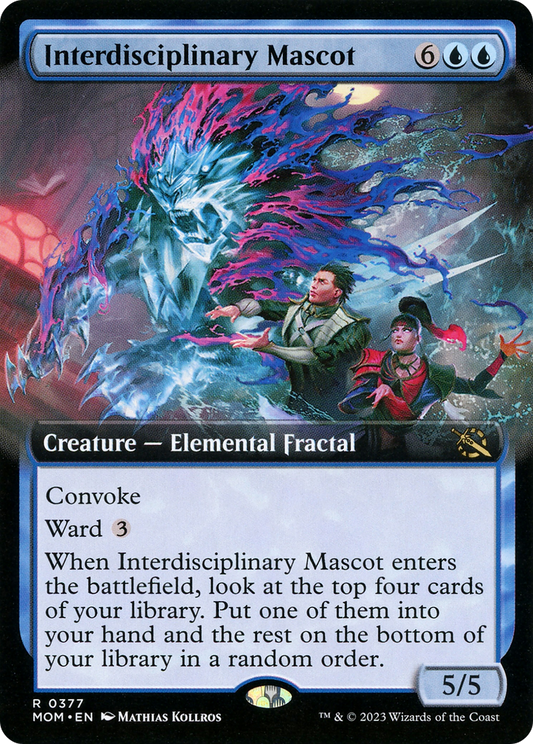 Interdisciplinary Mascot (Extended Art) [March of the Machine] [Foil]