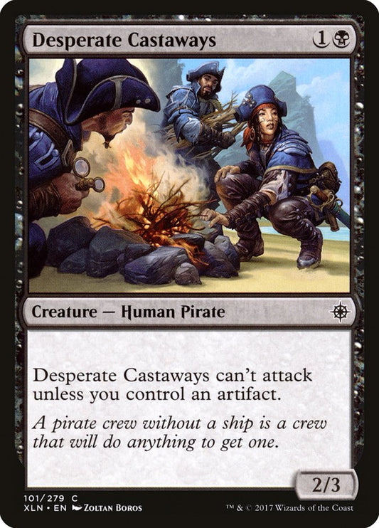Desperate Castaways [Ixalan] [Foil]