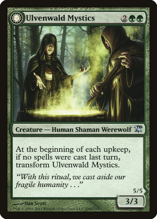 Ulvenwald Mystics // Ulvenwald Primordials [Innistrad] [Foil]