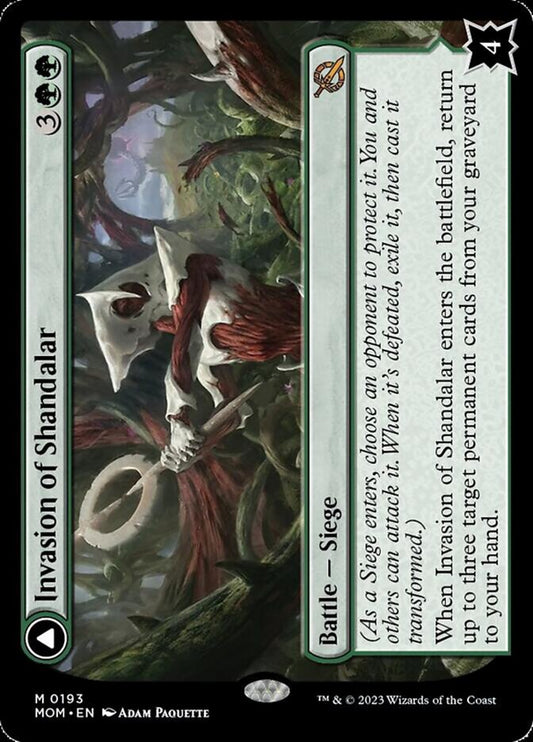 Invasion of Shandalar // Leyline Surge [March of the Machine] [Foil]
