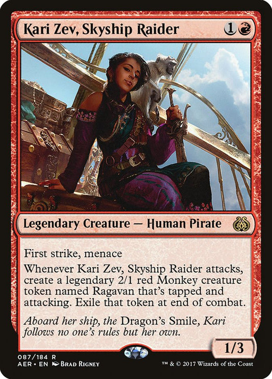 Kari Zev, Skyship Raider [Aether Revolt] [Foil]