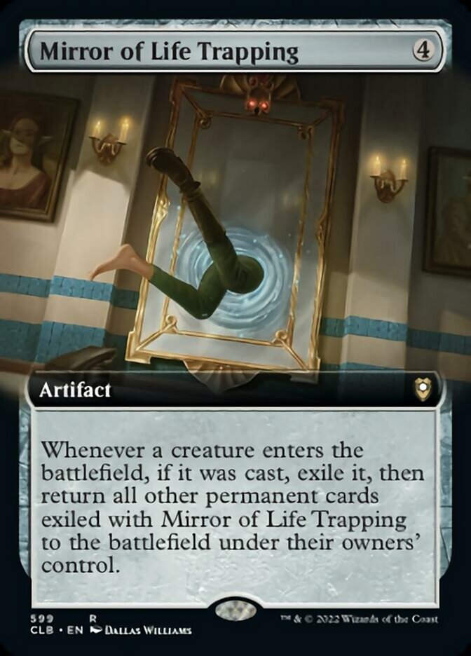 Mirror of Life Trapping (Extended Art) [Commander Legends: Battle for Baldur's Gate] [Foil]