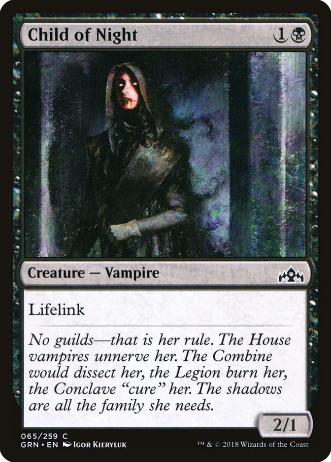 Child of Night [Guilds of Ravnica] [Foil]